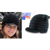 Atlantis Cappello Donna con visiera Atlantis Junger berretto cappellino inverno nero