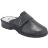 LOREN ciabatte chiuse donna pelle/elast M3081 con strappo predisposta plantare e