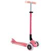 Globber Monopattino per Bambini a 3 Ruote Rosa Pastello Ruote LED Regolabile