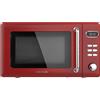 Cecotec Forno Microonde Digitale 20L Con Griglia 700W 8 Programmi Retro Rosso Proclean