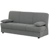 Divano Letto 3 Posti 190x81x90 Con Contenitore Cosy Lumos Grigio
