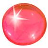 KREUL 49686 - Gemme decorative XXL cerchio lucido trasparente 20 mm. 15u.