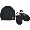 Ac Milan Set Cappello e Moffole Bambino 0-24 Mesi, Interno in Pile e Logo Cucito. Prodotto Ufficiale Milan 141407