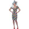 SMIFFYS Rubik's Cube Costume - S