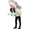 Smiffys Costume gonfiabile da squalo e sub, Tuta intera Halloween