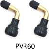 2 Pezzi Tubeless Valvola Pneumatico Steli for Scooter Elettrico Bicicletta PVR70