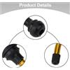 2 Pezzi Tubeless Valvola Pneumatico Steli for Scooter Elettrico Bicicletta PVR70
