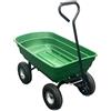 GarveeLife Carriola fino a 272 kg, carriola da giardino, 4 pneumatici con cerchione in metallo, carrello multifunzione per il trasporto, vasca in plastica