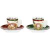 THUN - Set 6 tazzine espresso in porcellana Sorprese di Natale