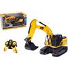 Kidz Corner Escavatore Telecomandato R/C Funzioni Reali e Pack con batterie ricaricabili
