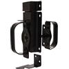 Hardware Essentials The Hillman Group 852505 Swinging Door latch- Black Finish 1-pack