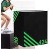 Plyometric Jump Box Box pliometrico portatile per fitness, squat e