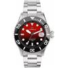 LORENZ HYDRO-SUB 090011CC Sfumato Rosso Nero Orologio Uomo Automatico Swiss Made