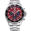 ORIENT Mako Solar Chrono Rosso Fuoco RA-TX0207R10B Orologio Uomo Cronografo