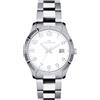 LORENZ GINEVRA 026978AA Orologio Uomo Bianco Quarzo 38 mm Datario