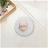 Stampo in silicone per decorazioni in argilla polimerica a forma di viso di