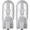 cyclingcolors Lampadina, T10 W2,1x9,5P, 12V, 1,7W, bianco, taglia unica (Confezione da 2)