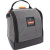 Ergodyne Arsenal 5185 - Custodia per maschera respiratoria, adatta per respiratori a metà e integrale, cerniera e chiusura magnetica, colore grigio, grigio, Borsa respiratoria completa, chiusura