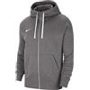 Nike Team Club 20 Felpa Con Cappuccio, Carbone Heathr/White/White, 3XL Uomo