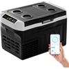 EUHOMY Frigorifero Portatile 21L, Frigo per Auto 12V/220V, Mini Frigo Campeggio -20℃ ~ 20℃, 12V/24V DC e 220-240V AC, Controllo APP, per Auto, Camion, Barche, Case, Pesca