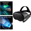 Occhiali 3D VR Cuffie Caschi Realtà virtuale Grandangolo per film Regali
