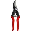 FELCO 5 forbici da potatura per destrorsi con mani grandi, taglio 25 mm | Forbici economiche con testa affusolata e impugnature in acciaio, per un taglio preciso ogni giorno. 225 mm. Swiss Made.