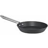 Anolon - Padella professionale con rivestimento anodizzato duro, colore nero, Alluminio duro anodizzato, Black, 24 cm
