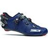 SIDI Wire 2 Matt Carbon, Scape ciclismo Uomo, Blu Opaco Nero, 39 EU