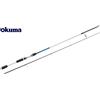Okuma CANNA DA PESCA SPINNING OKUMA SOLARIS CARBONIO MARE LAGO FIUME CANNE EGI SERRA