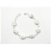 ladymsardegna Bracciale Argento occhio di santa lucia ovale portafortuna donna regolabile