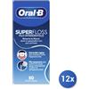 Oral-b 12x Bundle Oral-B Filo Interdentale Super Floss