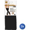 Filodoro 2x Bundle Gambaletto Filodoro Micro Cotone 140 Tg 3M Carbon