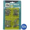 Crazystock selcted 12x Bundle Cucito Aghi Sicurezza X80 Spille Balia