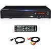 WISCENT Lettore DVD Multiregione WISCENT Compatto HDMI USB AV CD MP3