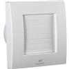 Aerauliqa ESTRATTORE ASPIRATORE ARIA DA MURO CUCINA BAGNO AERAULIQA QA100 Ø 100 ALETTE AUT