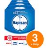 Napisan Additivo Disinfettante Battericida Polvere per Bucato 3 x 500g