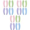 4 Pairs Tavoletta Copriwater Tavolette Per Wc Cuscino Del Sedile Lavabile