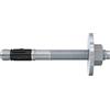 fischer FAZ II Plus 10/10 Bullone Ancoraggio con Rondella Grande Versione Corta GVZ, Ancoraggio Heavy Duty con Elevata Capacità di Carico, Bulloni di Ancoraggio per Fissaggio Strutture in Legno,