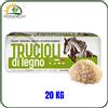 ECOFORUM TRUCIOLI DI LEGNO ESSICCATO E DEPOLVERATI DA 20KG DI ECOFORUM ALTO ASSORBIMENTO