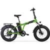 MBM Bici ebike 20 fat PHRIKE MBM 7 velocità disk front in alluminio Verde lime
