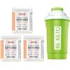 be-keto 3X Chetoni esogeni Pesca + Shaker keto chetosi dieta low carb digiuno ketoni