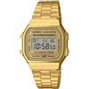 Casio OROLOGIO CASIO A-168WG-9WDF ICONIC DIGITALE ORO GOLD UNISEX CLASSICO METALLO