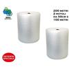 Pluriball rotolo 200 metri altezza 50 cm materiale per da imballaggio e da 100