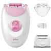 Braun Epilatore SILK EPIL 3 White e Pink SE3 031