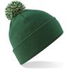 Beechfield cappello cuffia con pom pon uomo donna Beechfield berretto beanie Inverno freddo