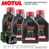 Motul + Hiflo 4 LITRI OLIO MOTUL 7100 10W60 + FILTRO OLIO HIFLO Cod. HF565