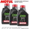 MOTUL 5100 15W50 MA2 SINTETICO 3 Litri olio motore 4T Moto Quad Atv Scooter