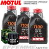 Motul + Hiflo 3 LITRI OLIO MOTUL 7100 10W30 + FILTRO OLIO HIFLO HF951