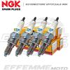 NGK Kit 4 Candele HONDA ST Pan European 1100 1990-2002 (NGK CR8EH-9)