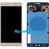 SAMSUNG DISPLAY+TOUCH SCREEN OLED SAMSUNG per GALAXY A7 2015 SM-A700 ORO VETRO SCHERMO